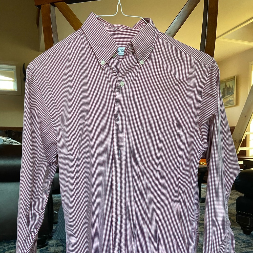 Brooks brothers - Red Plaid Button Down